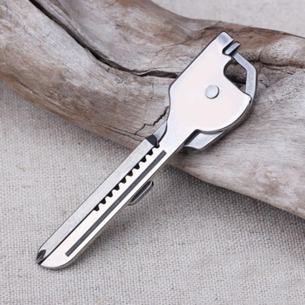 6 in 1 Utili-Key Keychain Keyring Multi Tool