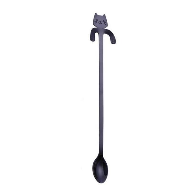 Cute Cat Spoon Long Handle Spoons