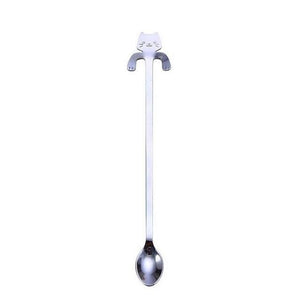 Cute Cat Spoon Long Handle Spoons